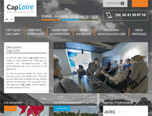 Tablet Screenshot of caploire.fr